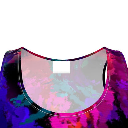 " Chromatic Release" Skater Dress