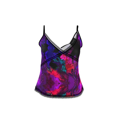 "Chromatic Release" Satin Cami