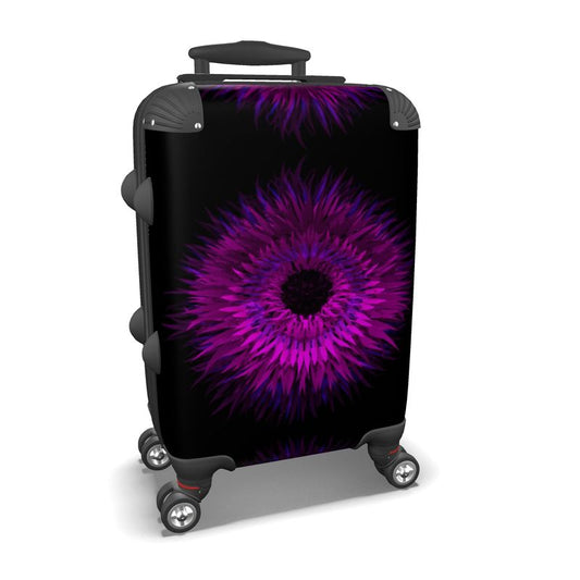 "Floral Glitch" Luggage