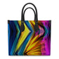 Large "Glass Butterfly" Smooth Nappa Leather Shopper Bag