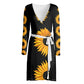 "Sunflower Dreams" Wrap Dress