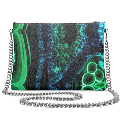 "Malachite" Custom Crossbody Bag With Chain