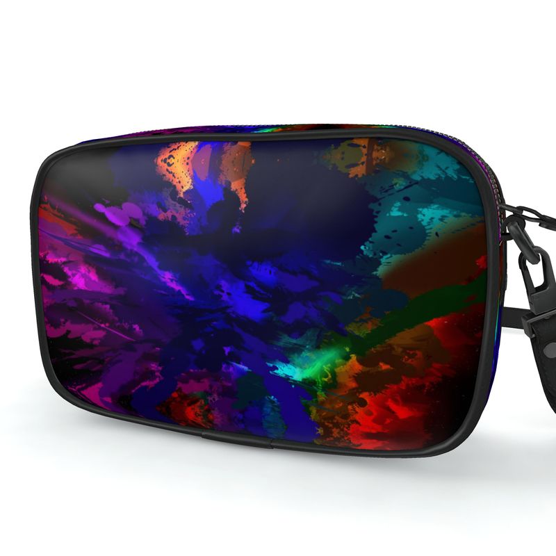 "Rainbow Color Explosion" Custom Camera Bag