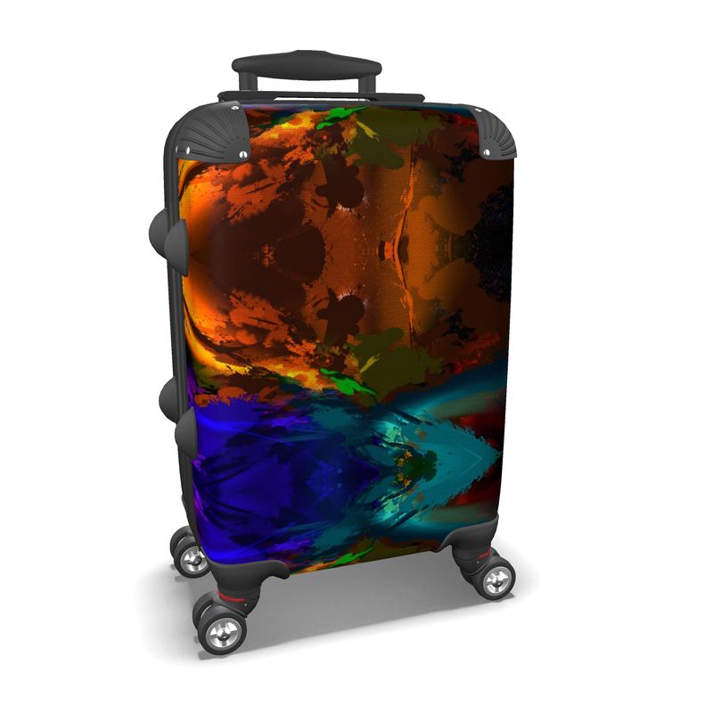 "Subtle Rainbow Color Explosion" Luggage