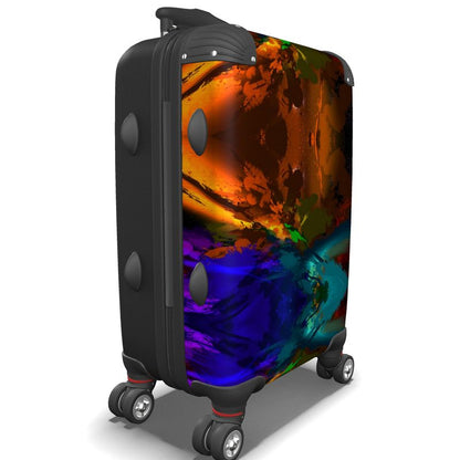 "Subtle Rainbow Color Explosion" Luggage