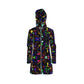 "Virgin Rainbow Opal" Women's Breathable Hooded Rain Jacket
