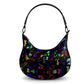 "Virgin Rainbow Opal" Custom Curve Hobo Bag