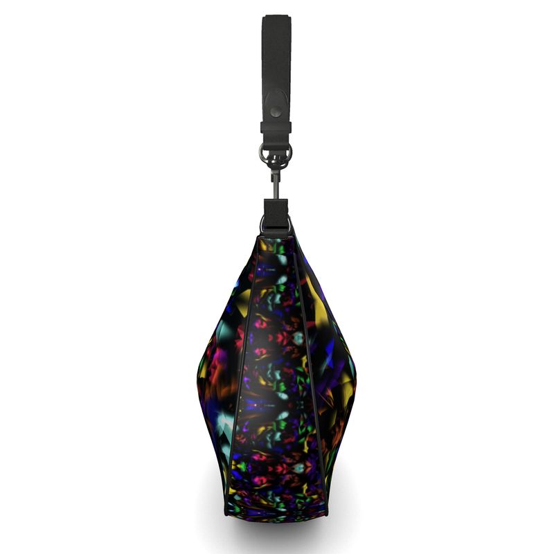 "Virgin Rainbow Opal" Custom Curve Hobo Bag