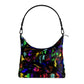 "Virgin Rainbow Opal" Custom Square Hobo Bag