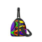 Small "Butterfly Rainbow" Nappa Leather Duffle Bag