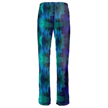 "Boulder Opal" Women's Satin Trousers