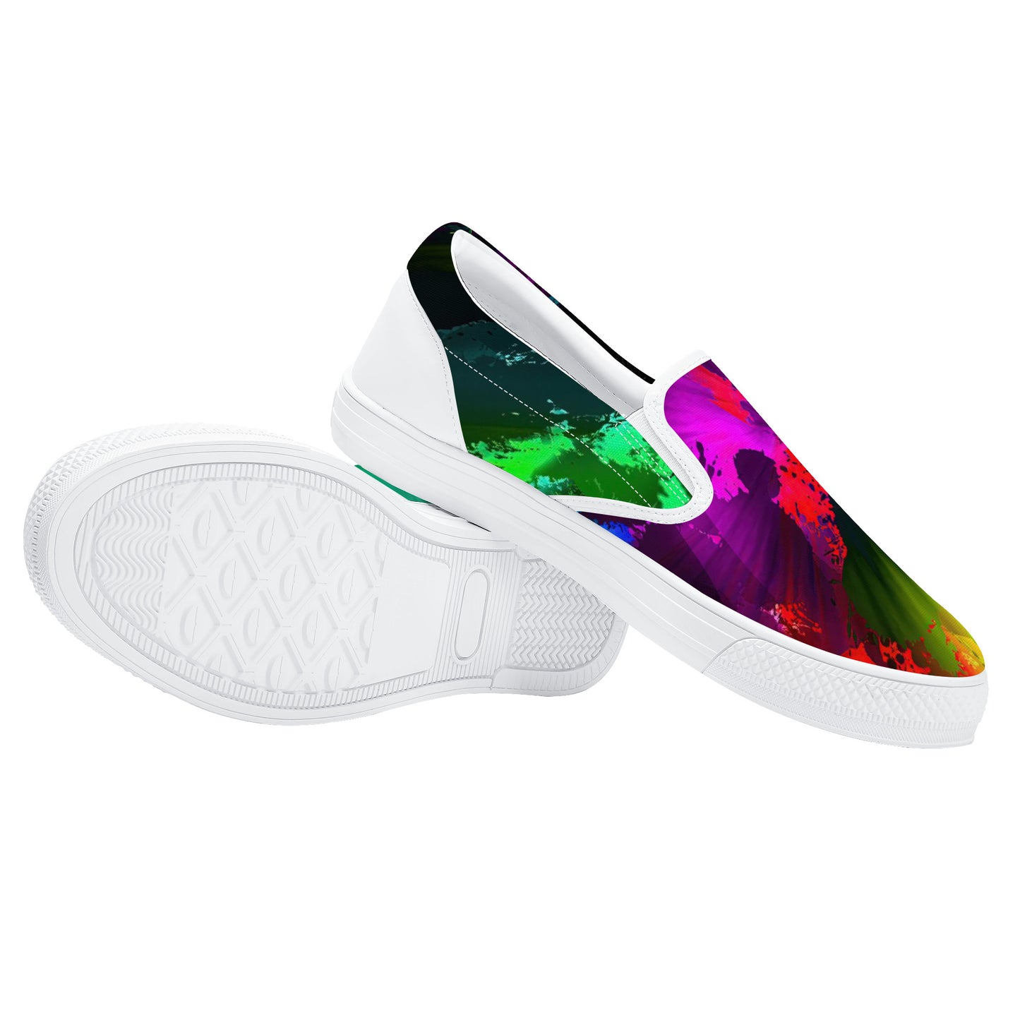 Color Implosion 2 Slip-on Shoes - White