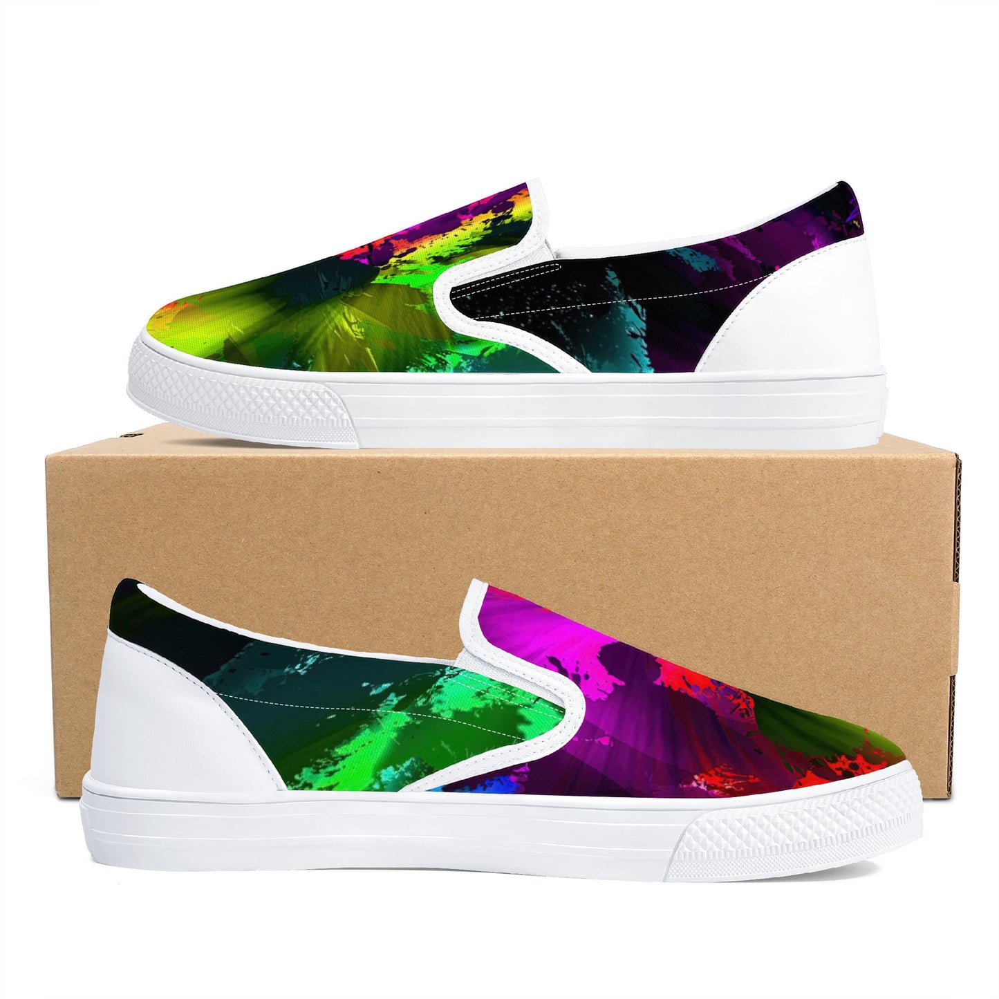 Color Implosion 2 Slip-on Shoes - White