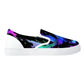 Color Implosion Slip-on Shoes - White