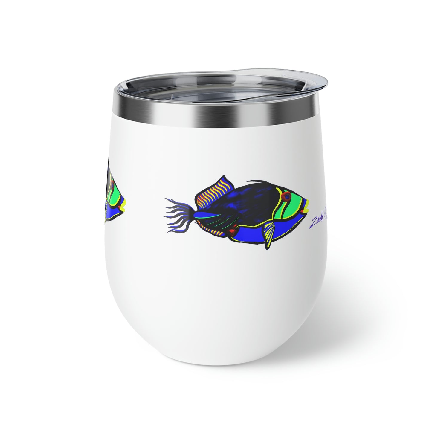 Triggerfish Copper Vacuum Insulated Cup, 12oz