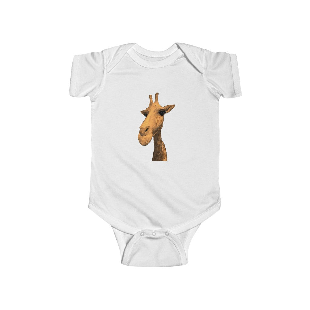Giraffe Infant Fine Jersey Bodysuit