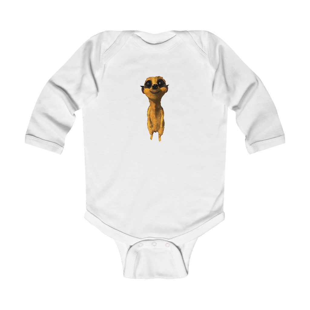 Meerkat Infant Long Sleeve Bodysuit