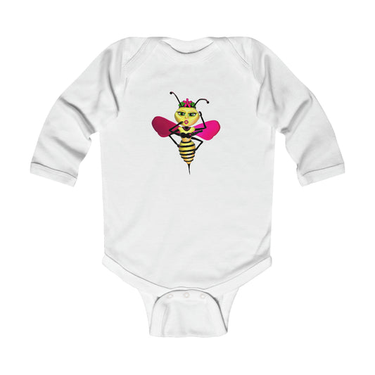 "Sassy Bee" Infant Long Sleeve Bodysuit