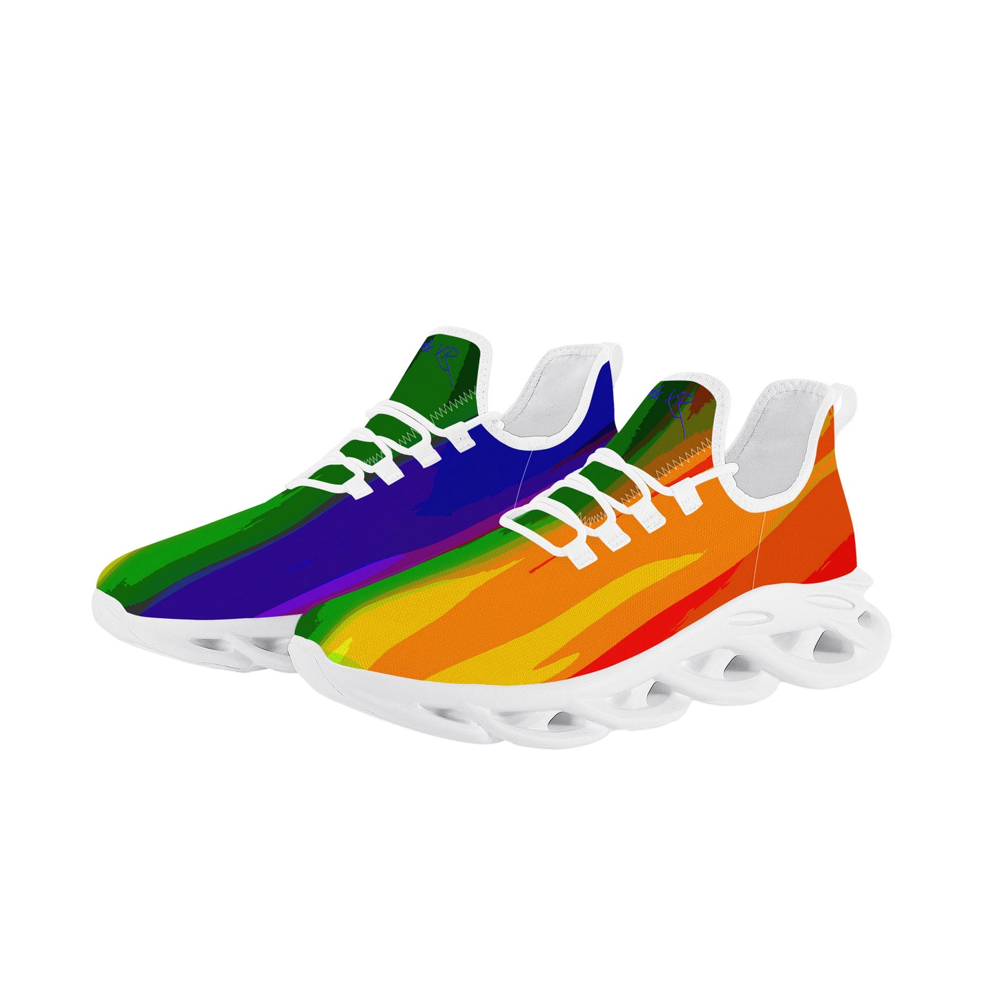 Casual Rainbow SF_K14 Flex Control Sneaker - White