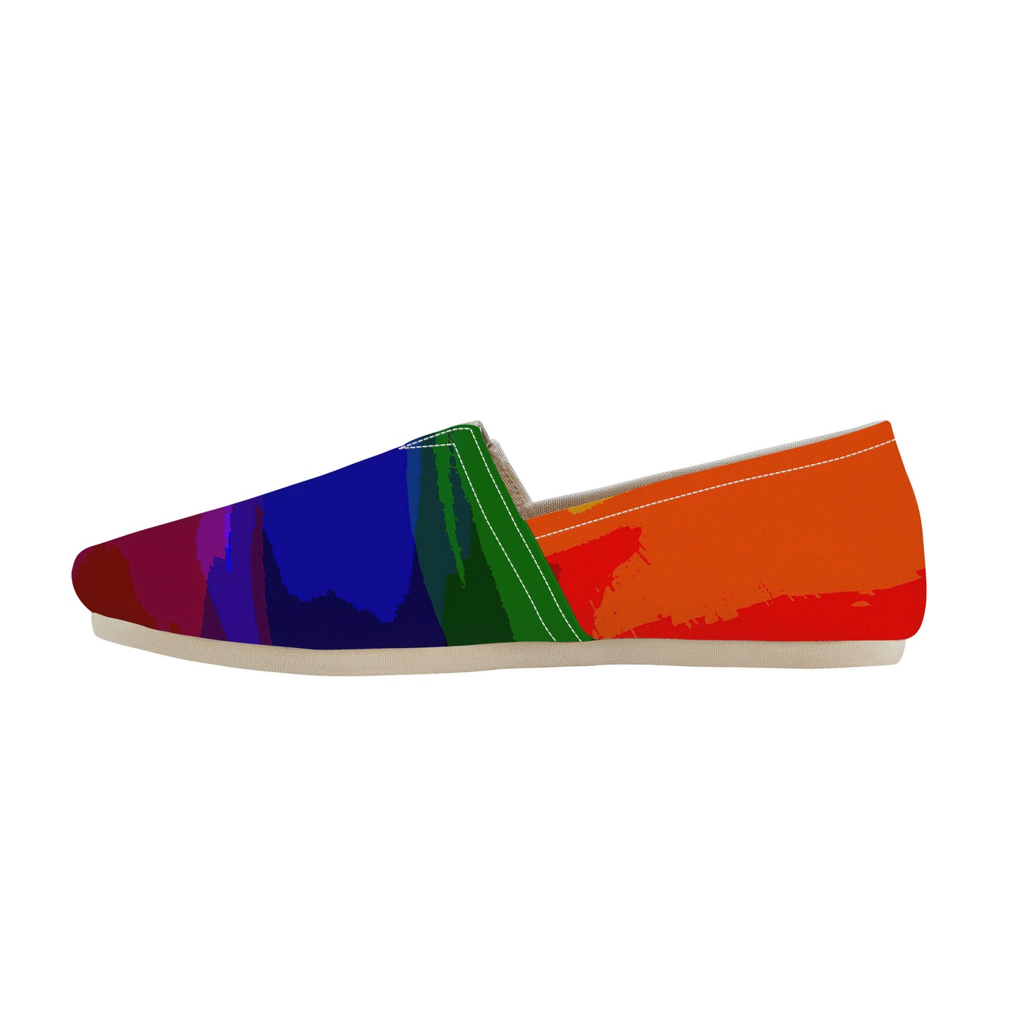 Casual Rainbow Casual Flat Driving Shoe