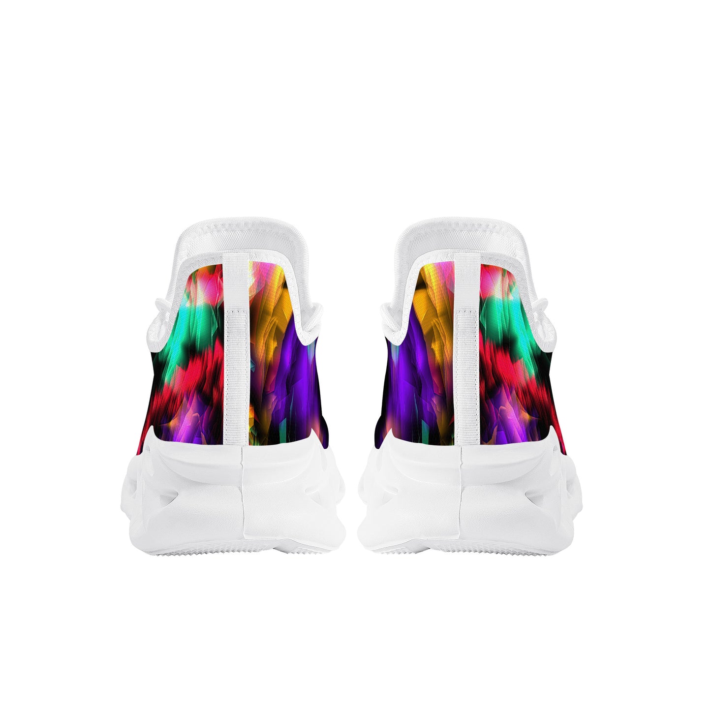 Color and Fire Flex Control Sneaker - White